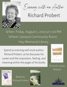 Evening with Richard Probert