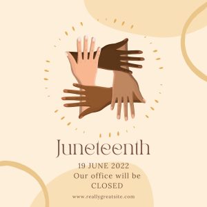 Juneteenth- Announcement