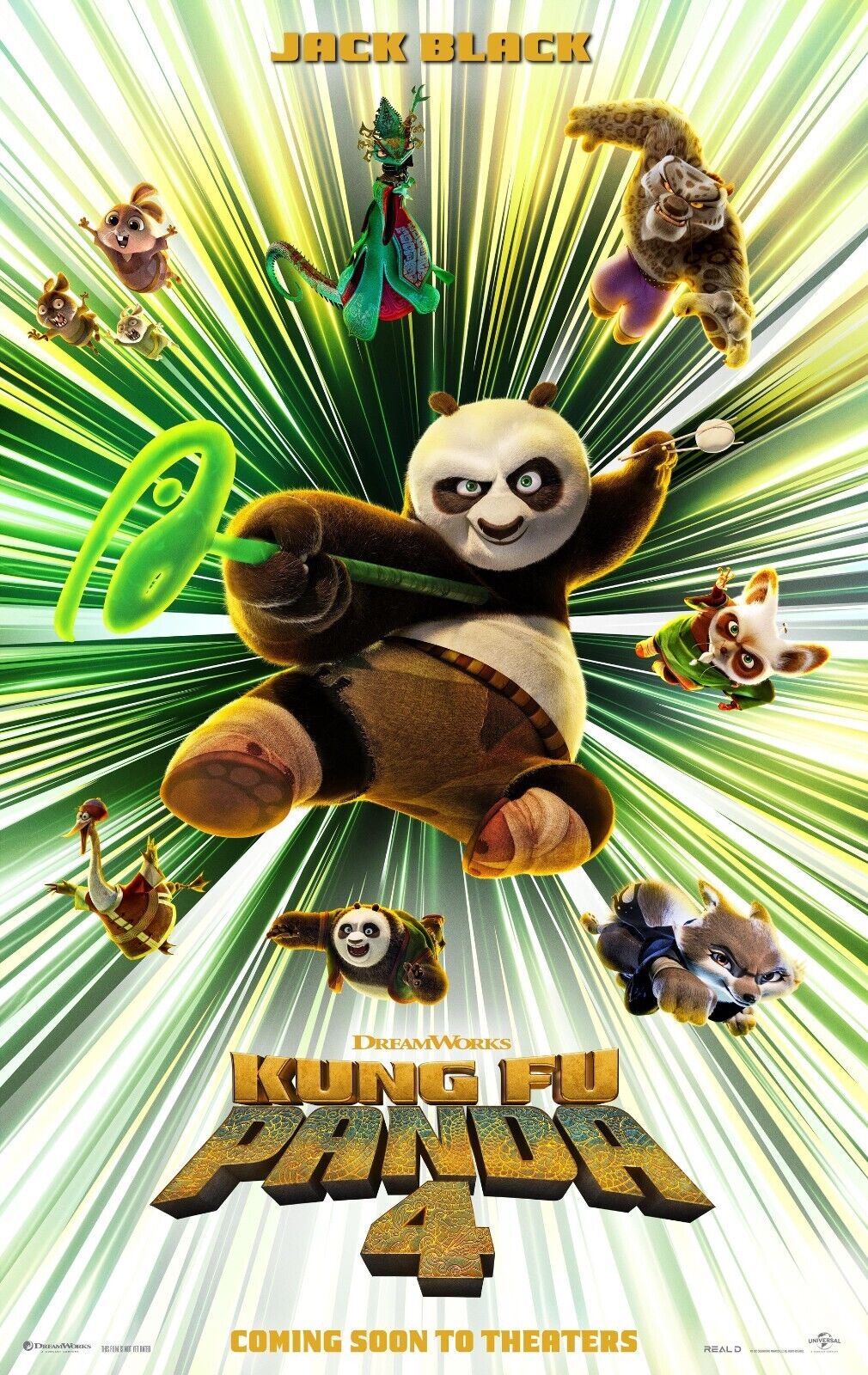Kung Fu Panda 4 Movie Poster Image