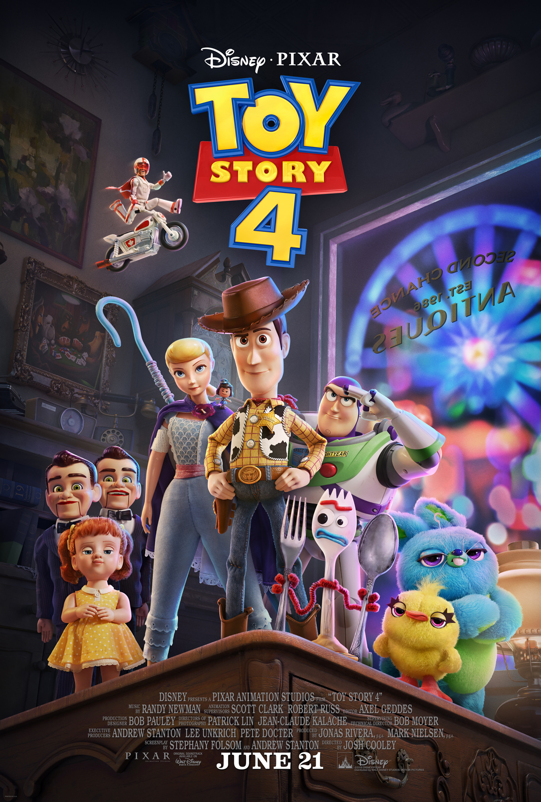 Toy Story 4 Movie Poster Image