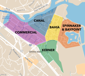 map of east san rafael