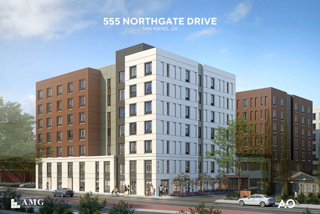 555 Northgate - Southeast Facing Elevation 555 Northgate Rendering
