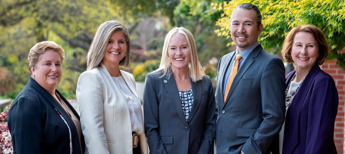 City Council members outside smiling