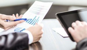 business people discussing during a meeting