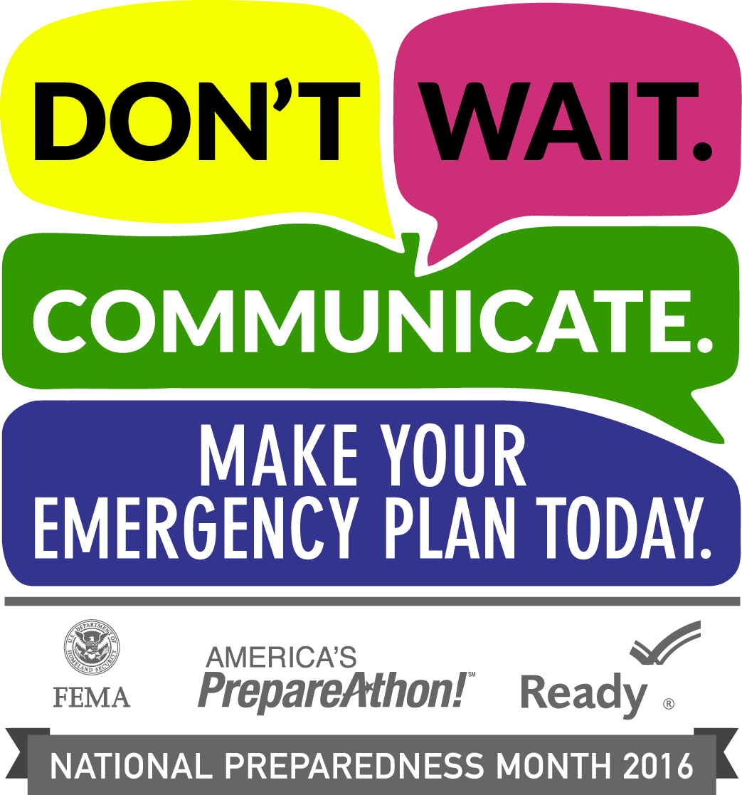 Disaster Preparedness Month