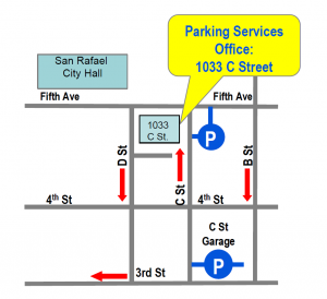 Parking Services Location mini map