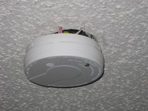 disabled smoke detector