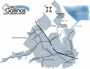 Las Gallinas Valley Sanitary District Map