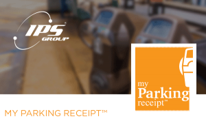 IPS parking meter receipt