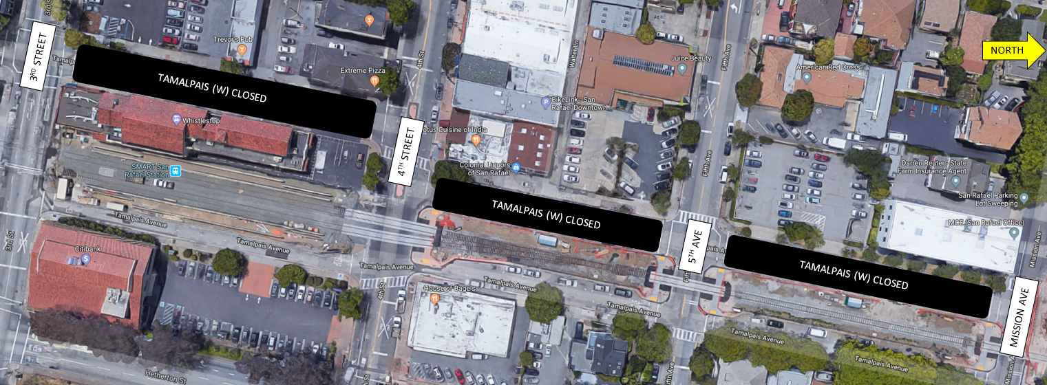 tamalpais west closure