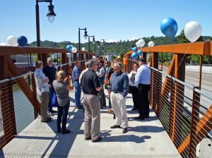 Grand Avenue Pedestrian Bridge Grand Opening