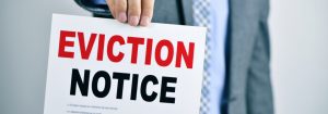 Holding Eviction Notice