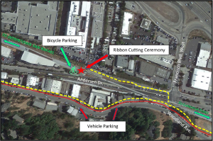 Multi-Use Pathway Grand Opening Parking Map