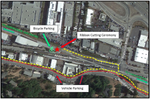 Multi-Use Pathway Parking Map