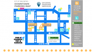 Downtown Parking Map Image