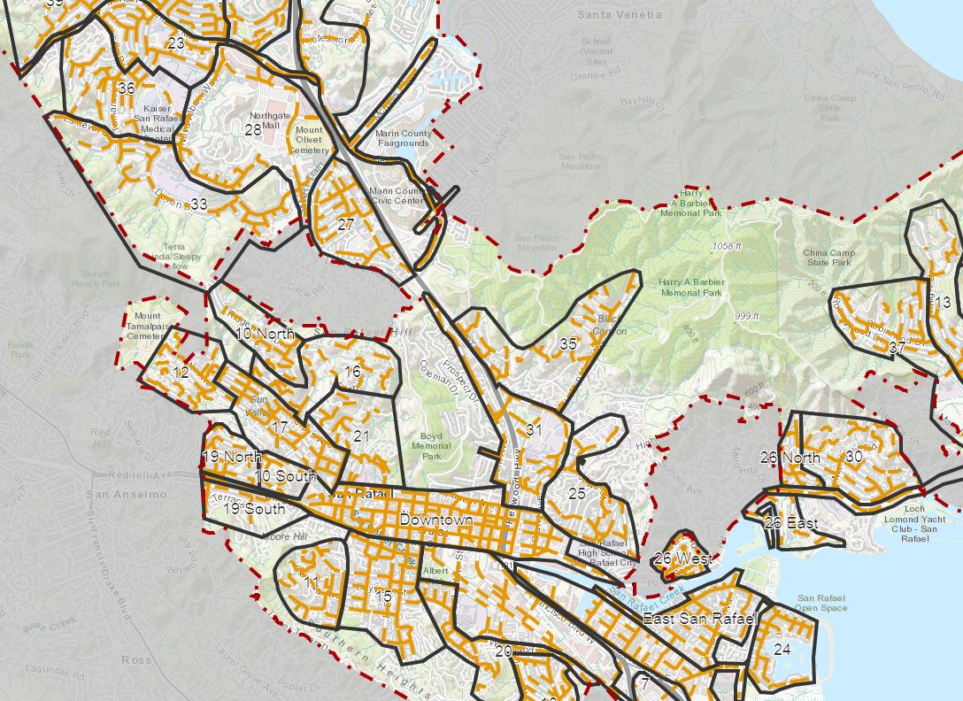 Street Sweeping map