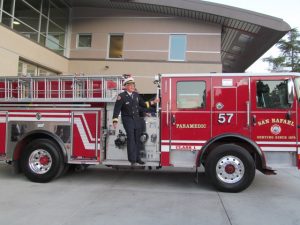 Chief Gray and Fire Station 57