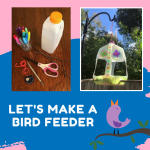 Let's make a bird feeder