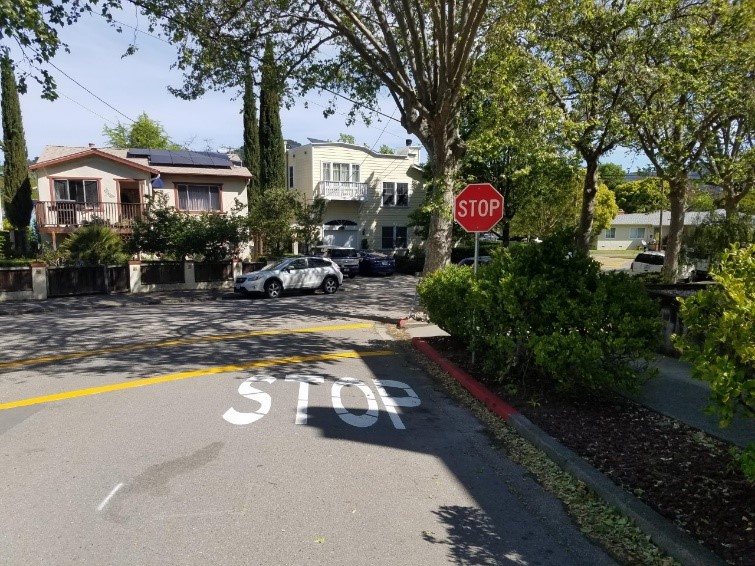 New Stop Signs Installed