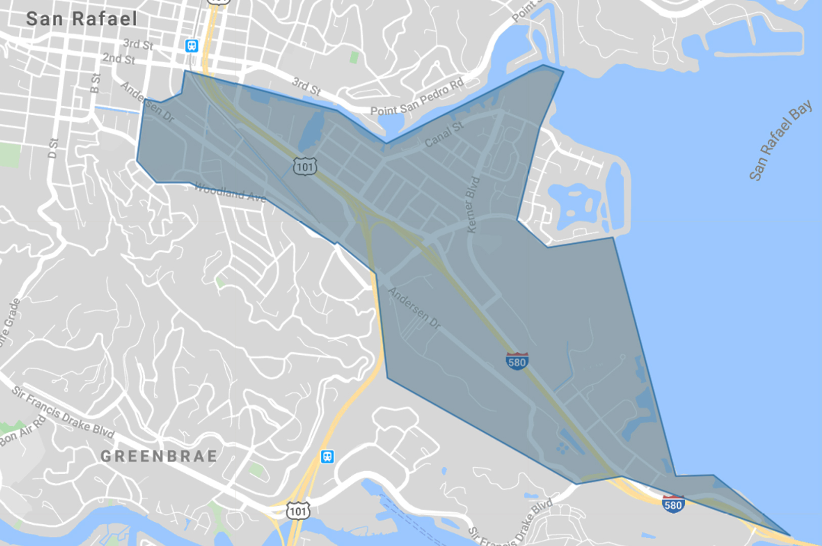 Priority Development Area - Southeast San Rafael