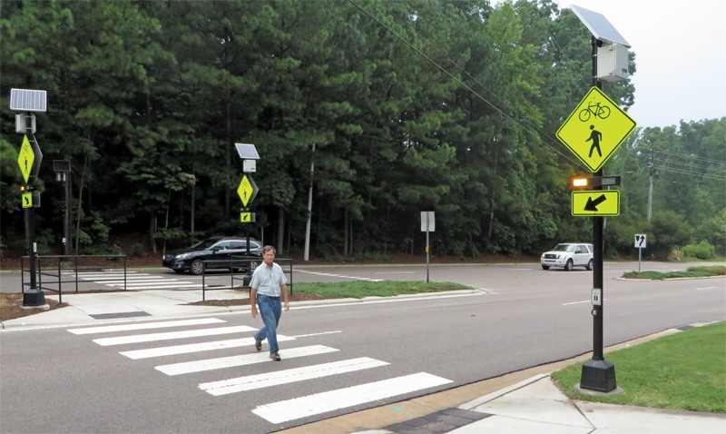 Pedestrian Crossing Sign