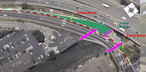 101 NB Bridge Replacement (Caltrans) Project Construction Phase 1