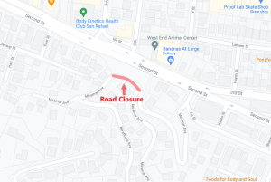 Miramar Road Closure