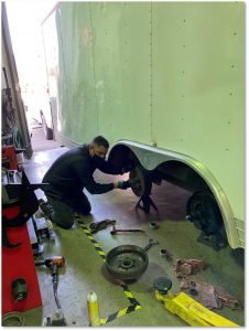 SRPD SWAT trailer maintenance