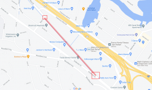 Upcoming Road Closure Rice Drive to Andersen Drive from April 12 to April 16 Detour Map