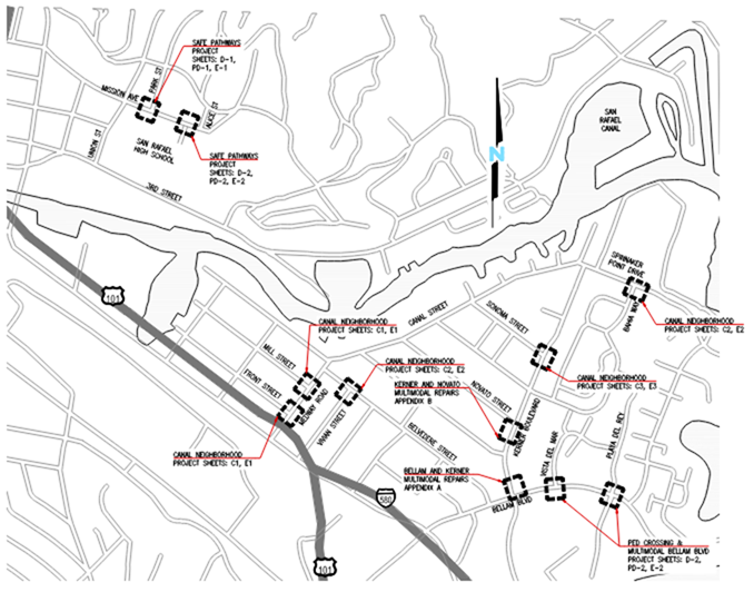 Canal Neighborhood Pedestrian Safety Improvements Project