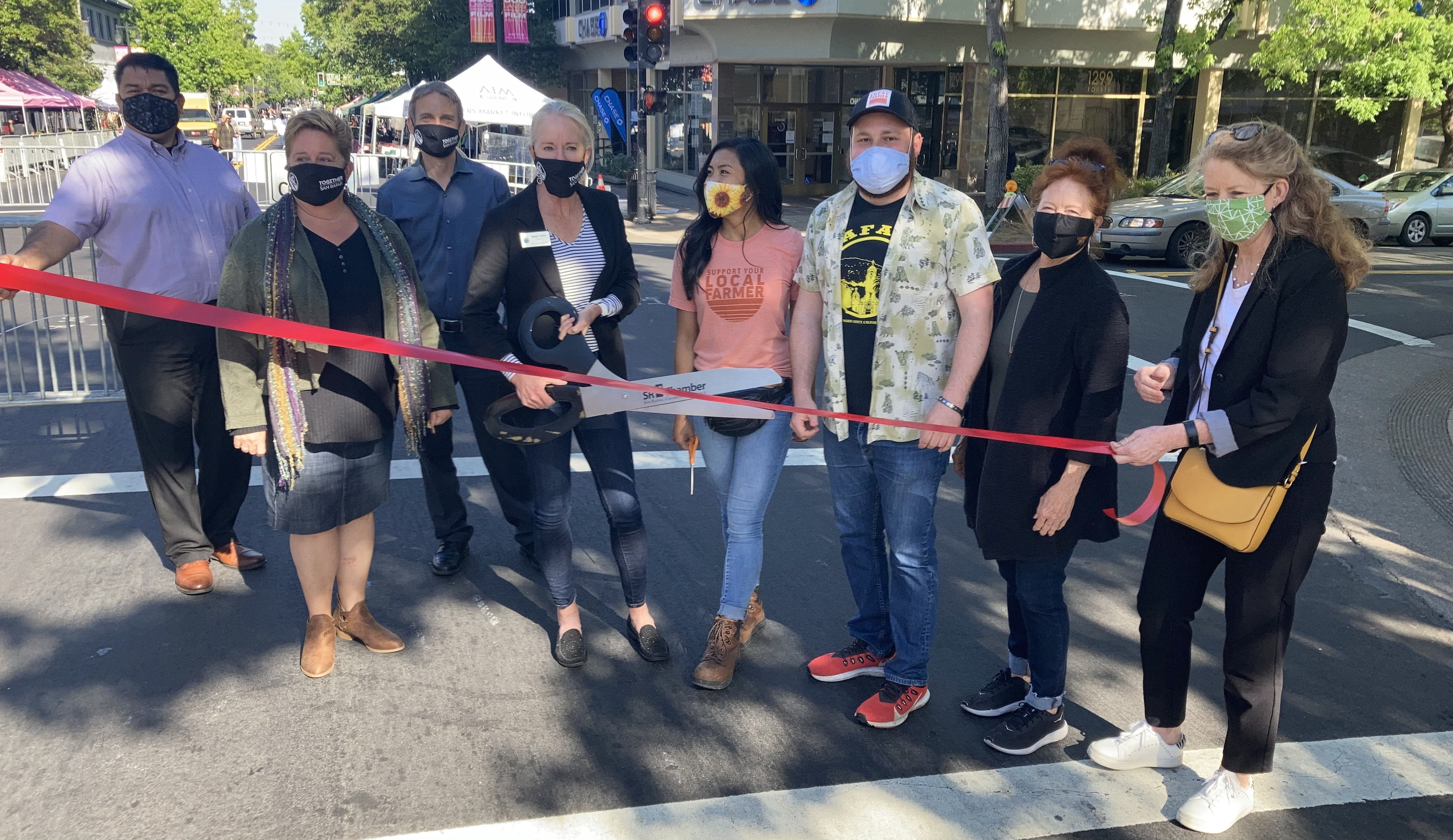 Farmer's Market Ribbon Cutting