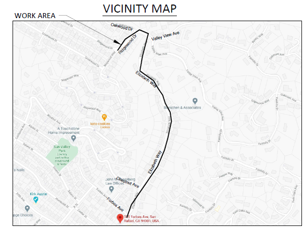 Forbes and Elizabeth Way Map