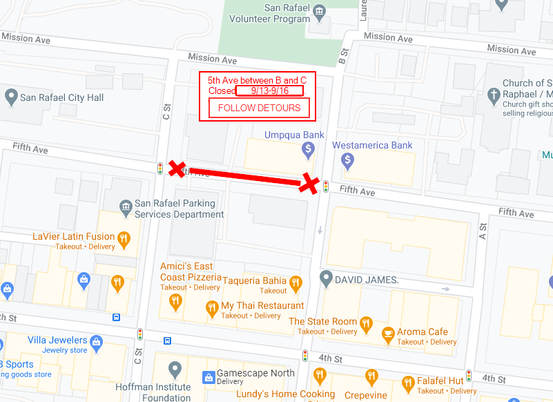 AC Hotel - Street Closure Notification