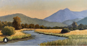 Gallinas Creek Oil on Canvas