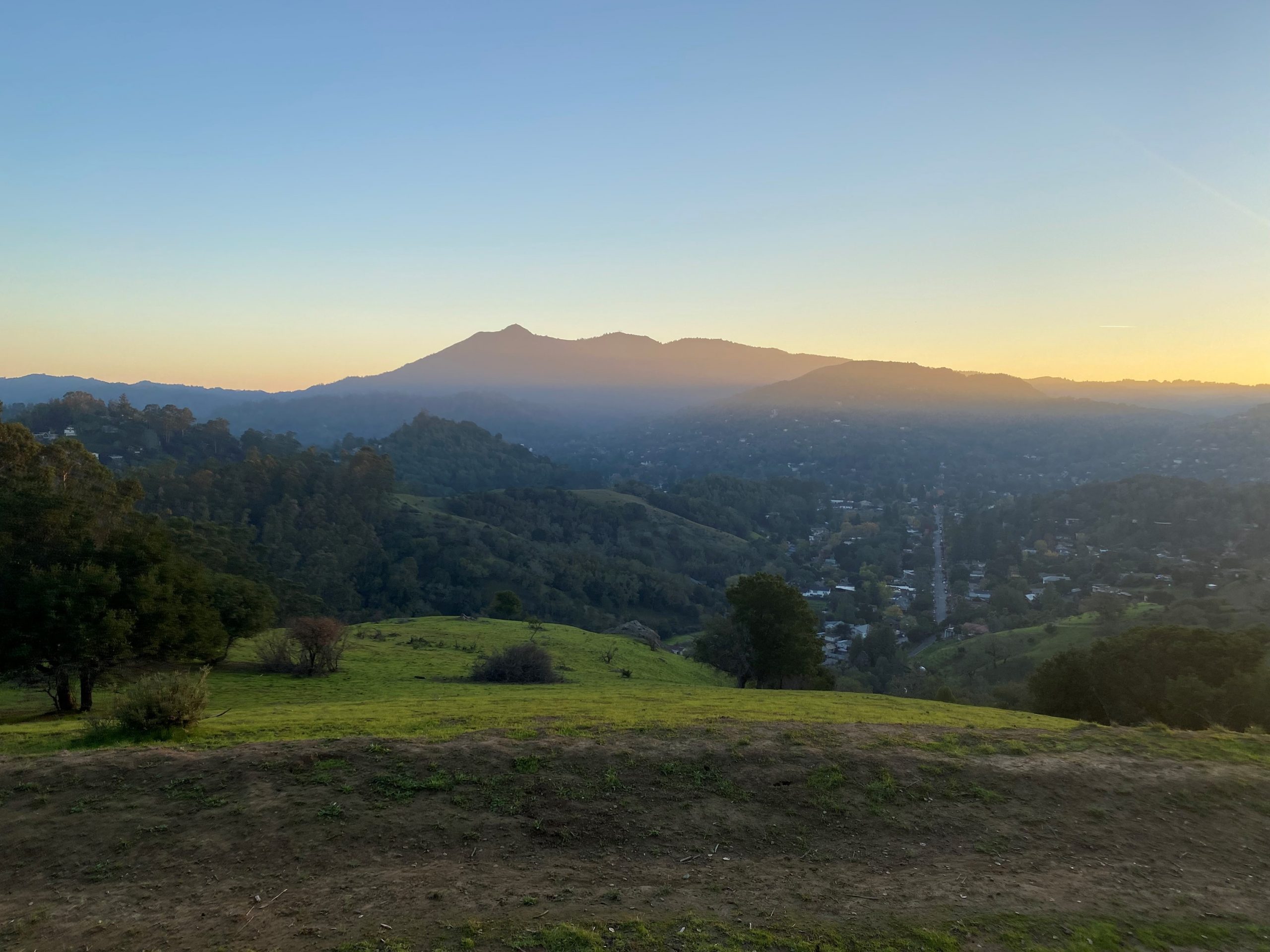 View from Ridgewood Fire Road