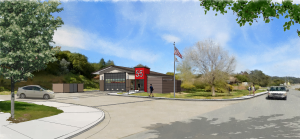 Fire Station 55 Conceptual Perspective