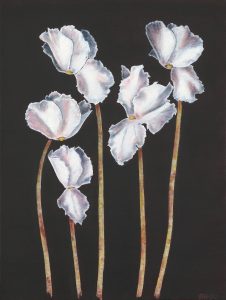 Robert Howe - Cyclamen - Oil Painting - 16"x12" - NFS