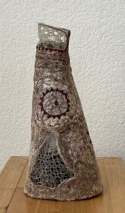 Michele Kelly - Hekla - Linen Thread - 9"x4"x4" - $350.00