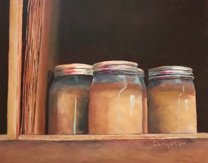 Ann Langston - Provisions - Oil on Wood Panel - 14"x11" - $900.00