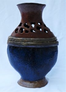 Sarah Mansbach - Royalty Vase - Ceramic - 15"x10"x5" - $300.00