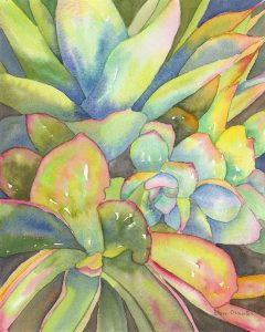 Eileen Ormiston - Little Gems - Watercolor - 14"x11" - $850.00