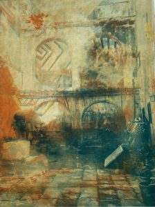 Cindy Ostroff - Old Havana - Multiple Color Etching - 20"x15" - $450.00