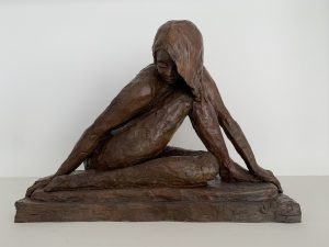 Patricia Theuss-Nyland - Quarantina - Bronze - 11"x15"x7.5" - $5,500.00
