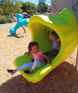 Kids playing at Pickleweed Park