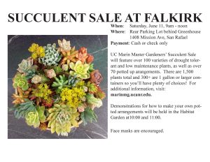 Succulent Sale Announcement_2022 Flyer