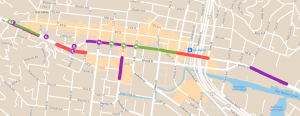 may 16 - may 20 2022 third street improvements project map