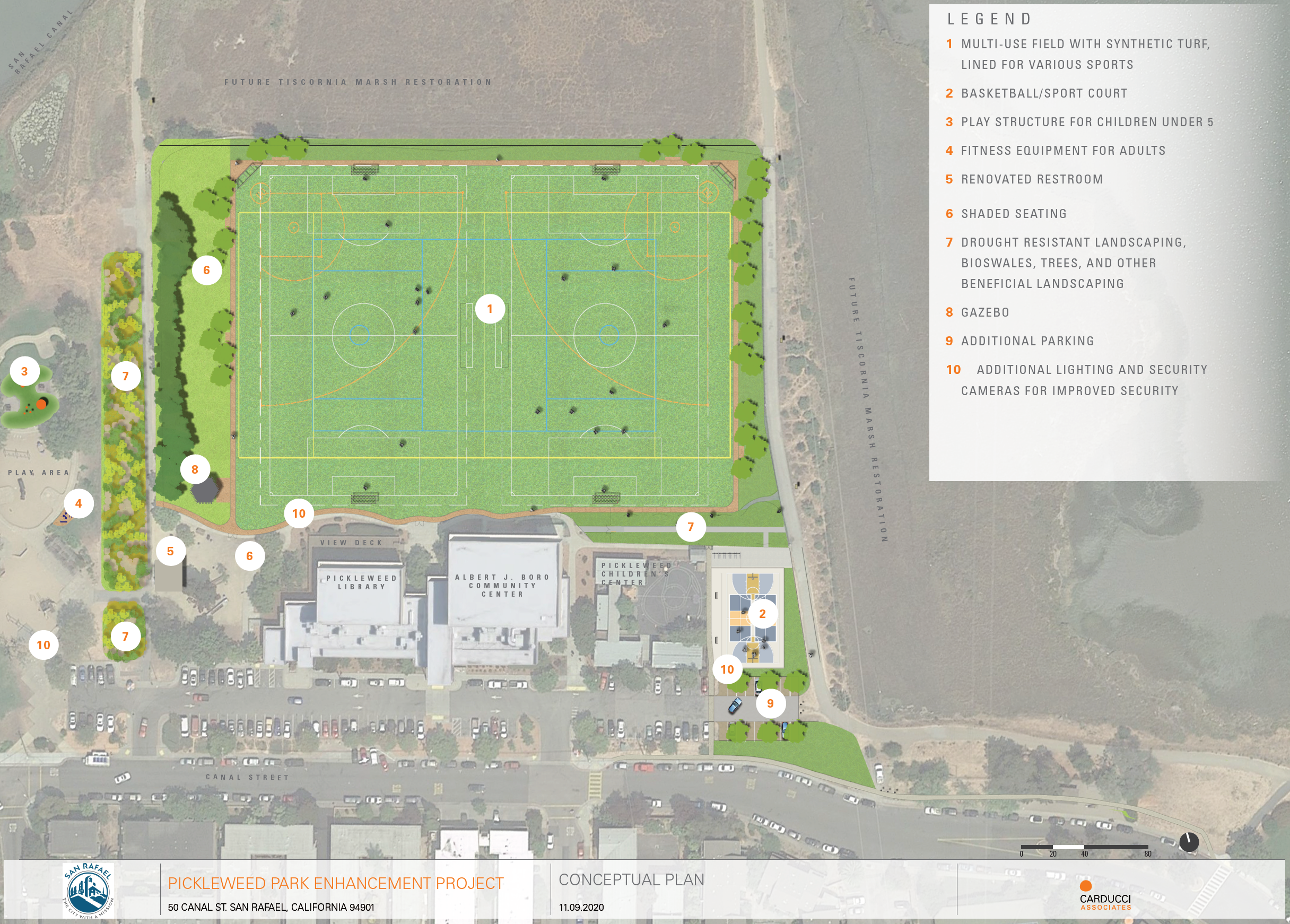 Pickleweed Park Conceptual Plan