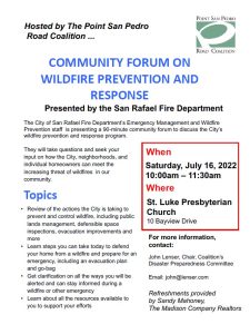 SPRC Wildfire Forum Flyer