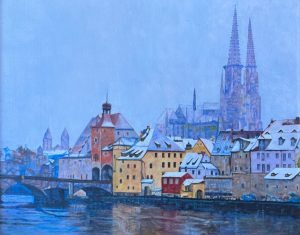 "Regensburg" - Bob Amos - $2,475.00