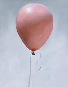 HONORABLE MENTION! "Pink Balloon" - John Bucklin - $450.00
